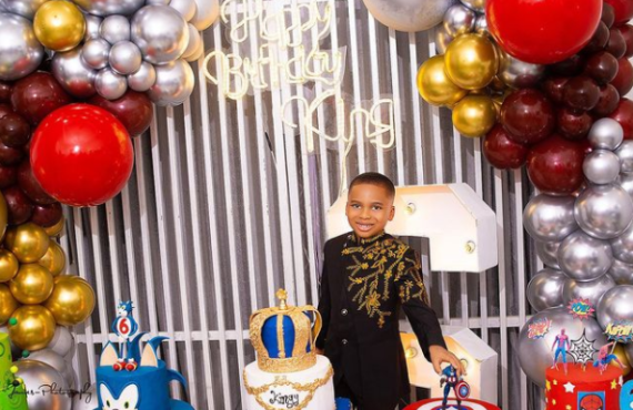 Tonto Dikeh gifts son plot of land in Scotland for 6th birthday