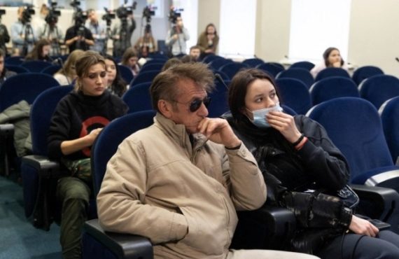 Hollywood's Sean Penn in Ukraine to film documentary on Russian invasion