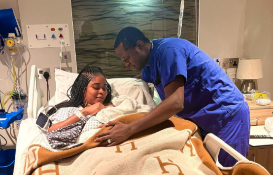 Smart Adeyemi's daughter welcomes first child with husband