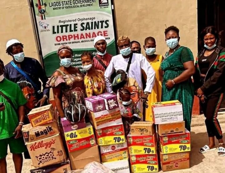 PHOTOS: Portable donates food items to orphanage to mark birthday