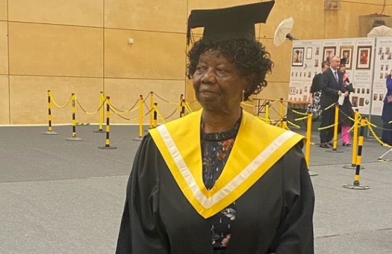 Grandmother set to bag master's degree at 80
