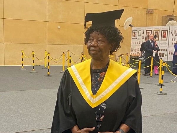 Grandmother set to bag master's degree at 80