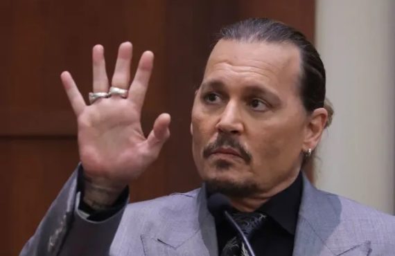 Johnny Depp claims ex-wife cut his finger with bottle in spousal abuse trial
