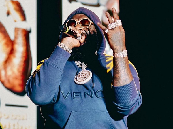 'Outwork your peers' — Rick Ross advises youths as he arrives Lagos