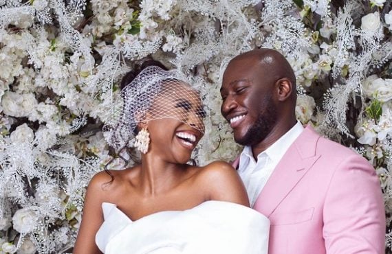 PHOTOS: Ini Dima-Okojie weds fan who sent her chocolate from London