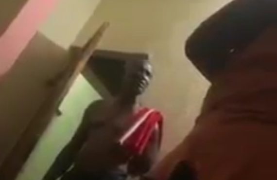 VIDEO: Abuja man threatens to send wife to grave over dispute