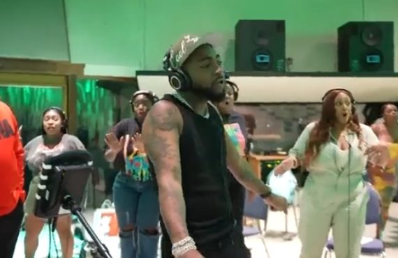 Davido features Kanye West's Sunday Service choir in new song (watch teaser)