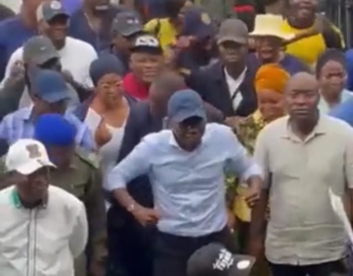 VIDEO: Sanwo-Olu does 'Buga' dance after Lagos APC ticket win