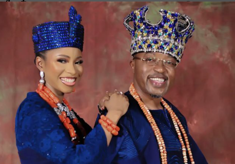PHOTOS: Oluwo crowns new wife Firdaus