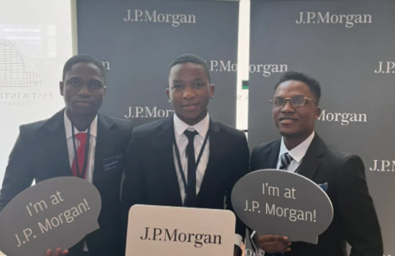 PHOTOS: 3 Nigerians bag internship at JP Morgan -- one of world's largest banks