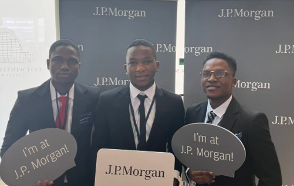 PHOTOS: 3 Nigerians bag internship at JP Morgan -- one of world's largest banks