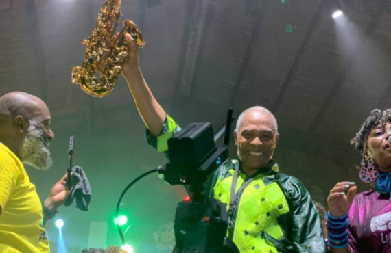 Femi Kuti gets 'bigger than Grammy' saxophone gift ahead of 60th birthday