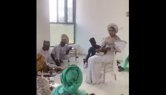 VIDEO: Islamic clerics hold prayer session for Bobrisky's 'N400m' house unveiling