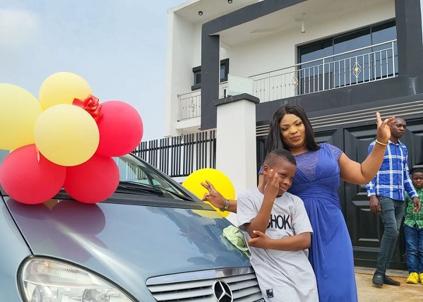 Laide Bakare claims 13-year-old daughter gifted her brother car on his birthday