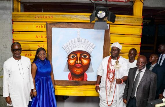 Ooni, Oba Elegushi, Muri Okunola attend Olubukola Bolarinde's art exhibition