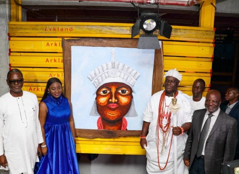 Ooni, Oba Elegushi, Muri Okunola attend Olubukola Bolarinde's art exhibition