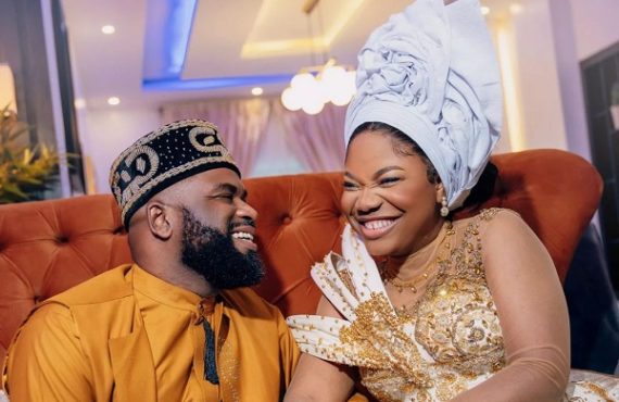 PHOTOS: Mercy Chinwo beams with joy at marriage introduction