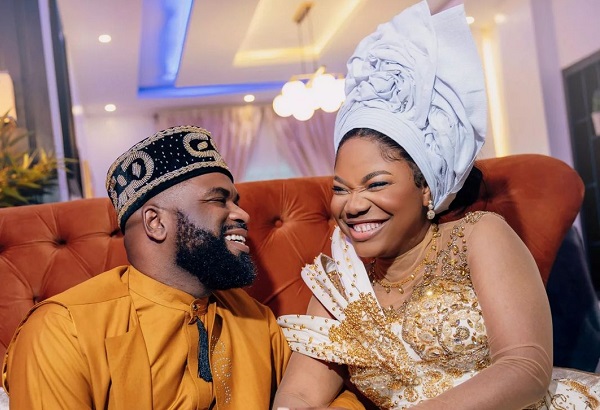 PHOTOS: Mercy Chinwo beams with joy at marriage introduction