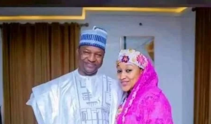 Photos of Malami and his new wife Hadiza Buhari