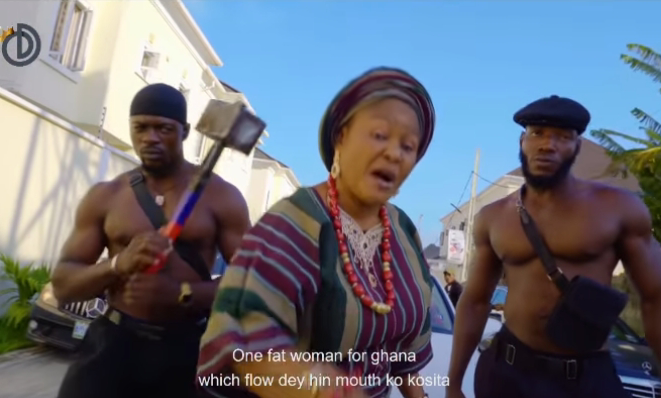 VIDEO: Mother of comedian Oluwadolarz drops rap song