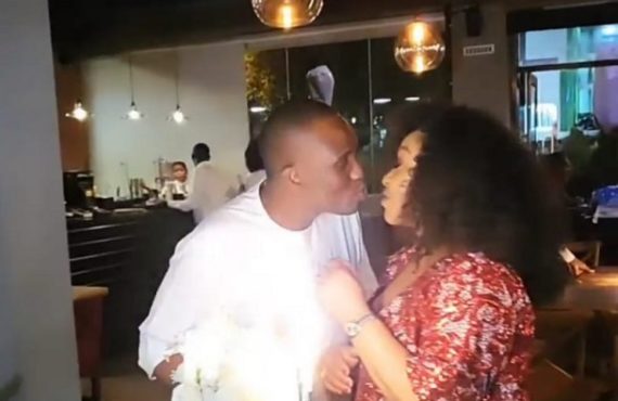 VIDEO: Rita Dominic holds dinner party to mark 47th birthday