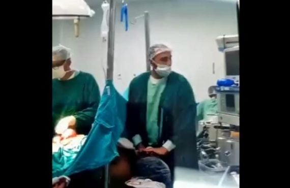 Doctor filmed putting penis in woman’s mouth during C-section in Brazil
