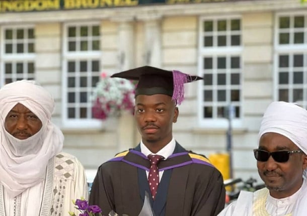 PHOTOS: Sanusi's son graduates from UK varsity