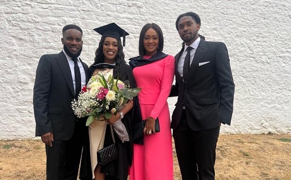 Okocha’s daughter bags degree