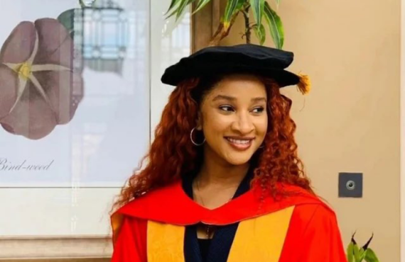 Adesua Etomi bags honorary doctorate degree from UK varsity