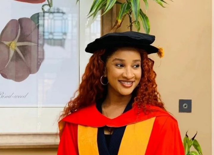 Adesua Etomi bags honorary doctorate degree from UK varsity