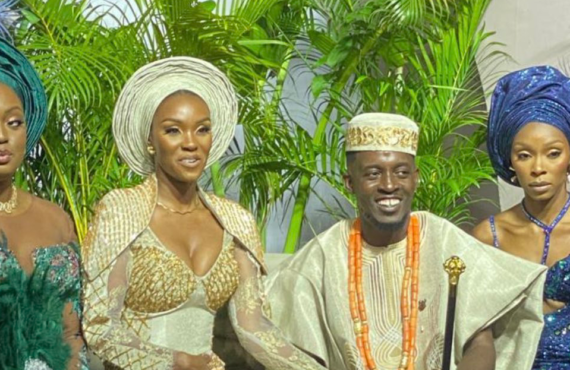 WATCH: MI Abaga, Eniola Mafe hold traditional wedding