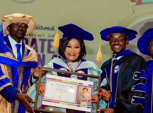 Sola Sobowale receives honorary doctorate from Benin Republic varsity