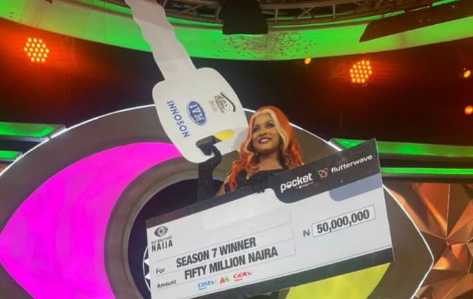 BBNaija: Phyna gets N50m cash prize, SUV, house