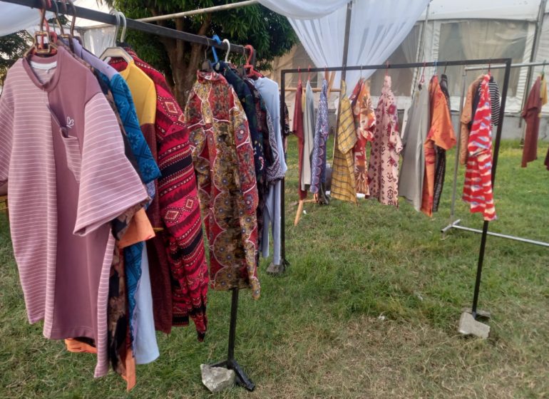 PHOTOS: Celebrity clothing line holds first fashion pop-up in Lagos