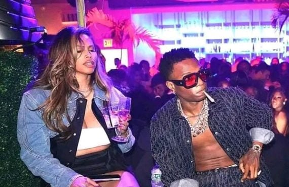 Jada Pollock reacts as Wizkid says 'I've been single for so long'