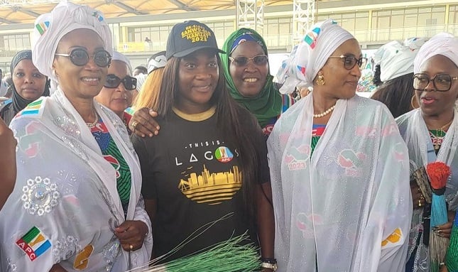 I'm confident in APC's plans for Nigeria, says Mercy Johnson at Tinubu's rally