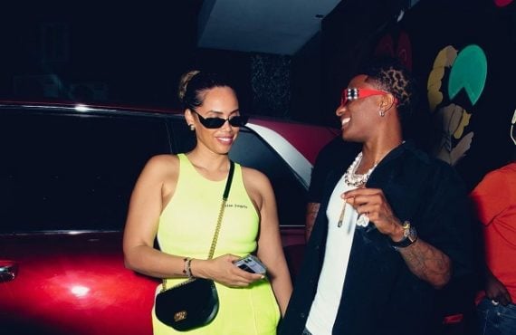 Wizkid hangs out with Jada Pollock — weeks after saying 'I'm single'