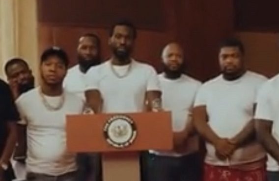 Meek Mill under fire for shooting music video at office of Ghana's president