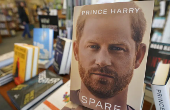 Prince Harry's memoir sells record-setting 1.4m copies on first day