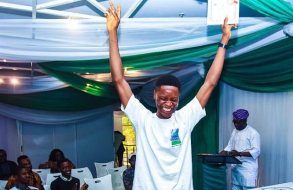 Oluwatobiloba Titiloye wins 'Arts for Change' contest
