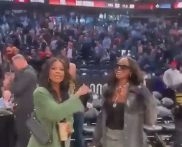 VIDEO: 'You're the queen' -- Gabrielle Union hails Tems after NBA all-star performance
