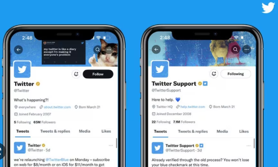 Twitter removes 'legacy' verified blue ticks