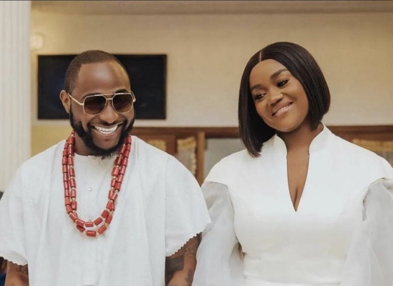 Photos from Davido, Chioma’s wedding surface online