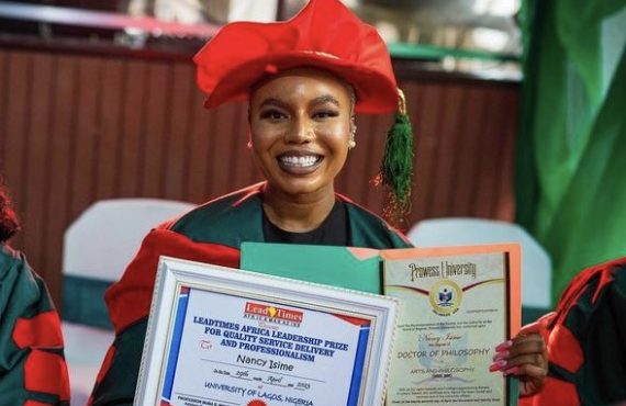 Nancy Isime bags honorary doctorate degree from US varsity