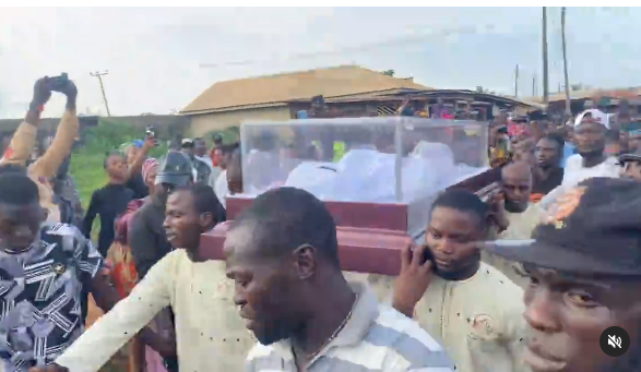 VIDEO: Murphy Afolabi buried in Lagos amid tears