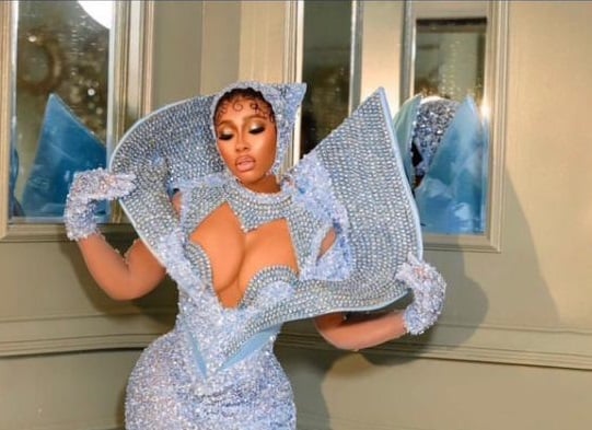 Mercy Eke ecstatic as Cardi B reposts her AMVCA outfit