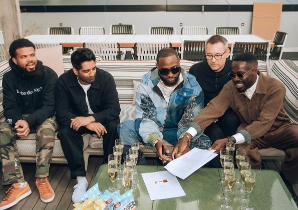 Davido extends contract with Sony Music