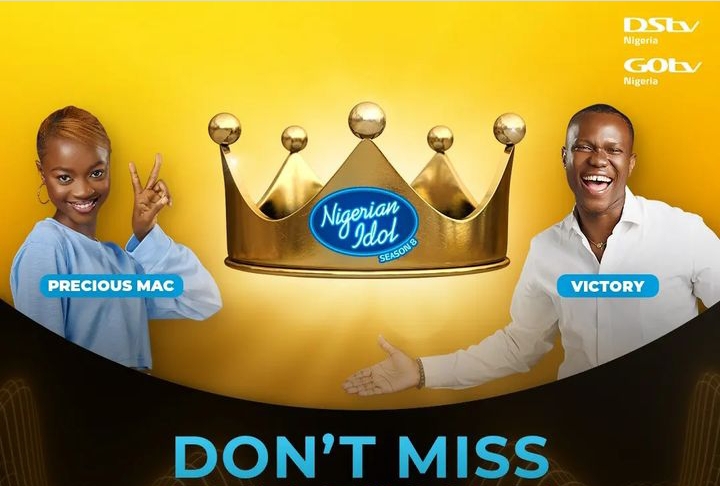 Nigerian Idol season 8: Precious Mac, Victory Gbakara battle for N100m prize