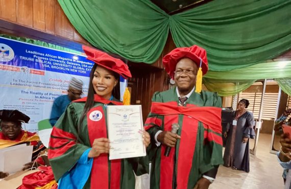 BBNaija's Tacha bags honourary doctorate degree from US varsity