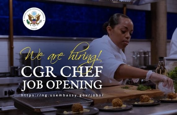 APPLY: US consulate seeks to employ chef, manager in Lagos